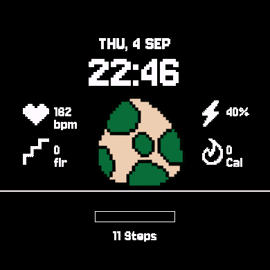 T-Rex-ercise Tamagotchi · Screenshot 0