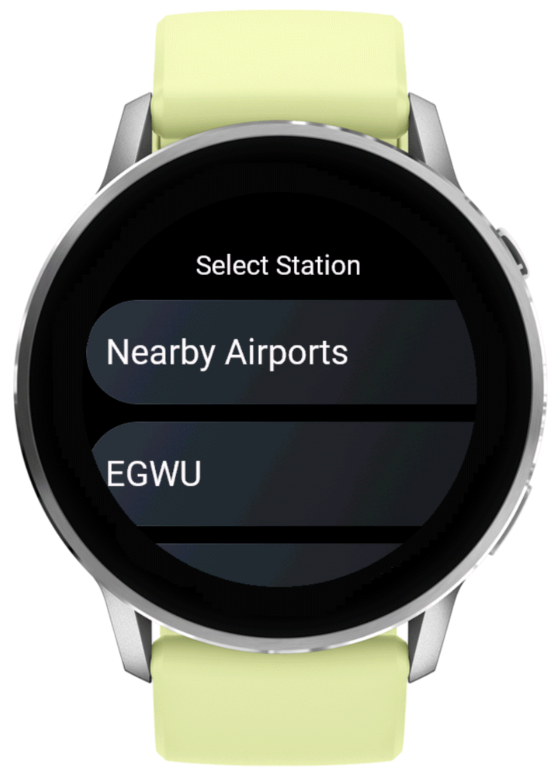 Garmin METAR · Screenshot 2