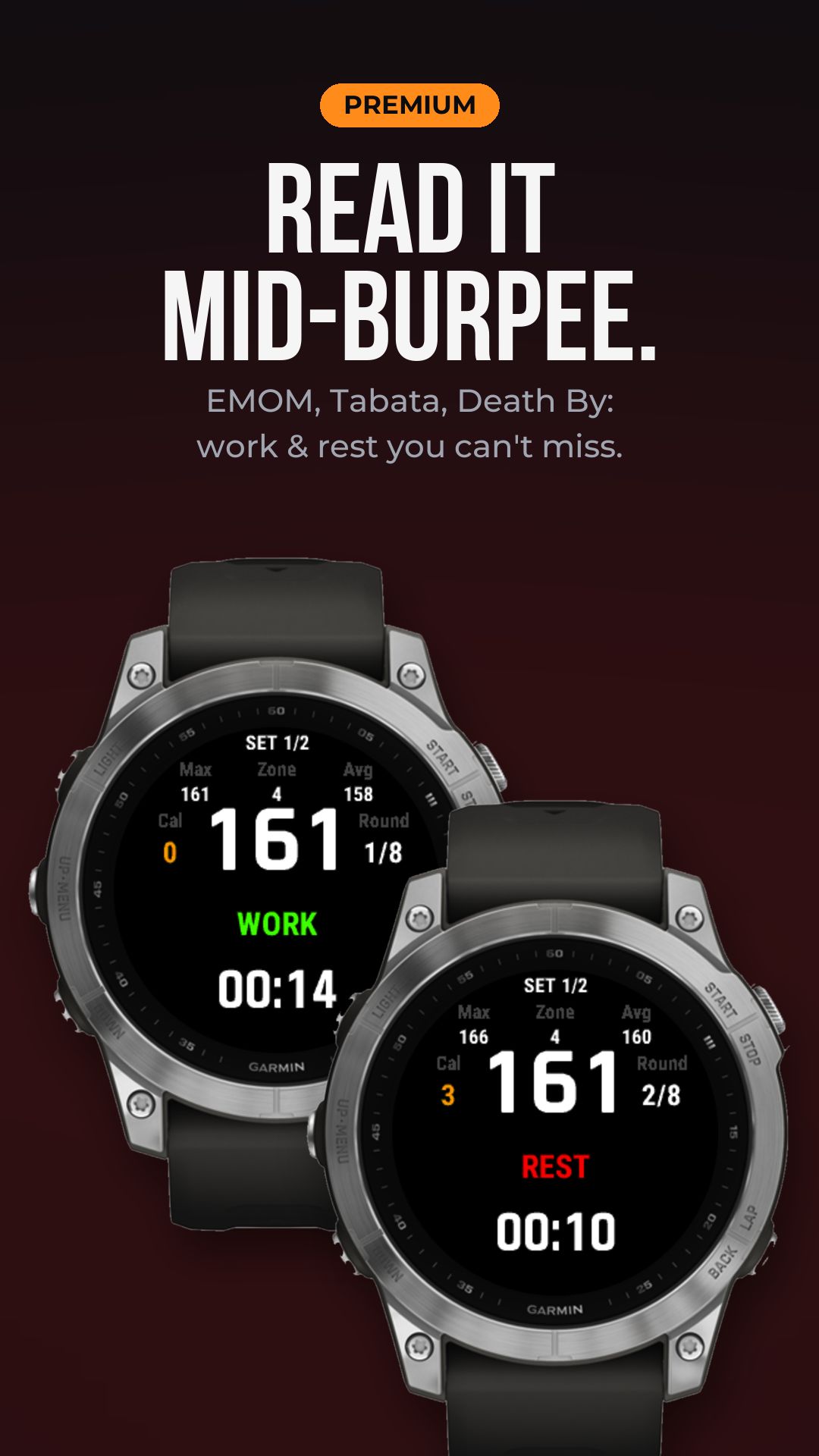 HIIT & WOD Timer: Cross-training (CrossFit) EMOM · Screenshot 1