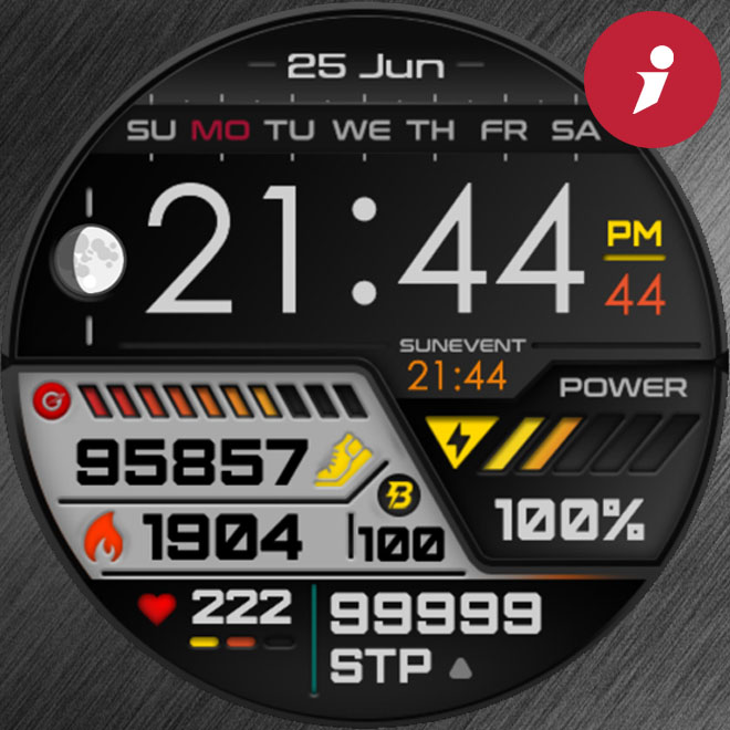 iFacer - POWER HUD (Silver) · Screenshot 2