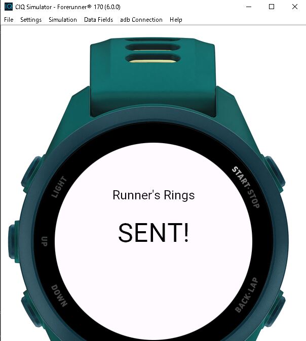 Runner's Rings · Screenshot 1