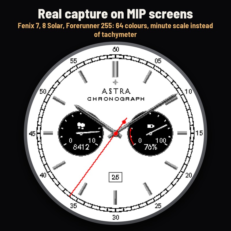Astra Heritage Free – 复古计时码表表盘 · Screenshot 4