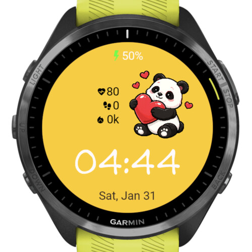 Valentine Panda Heart 2