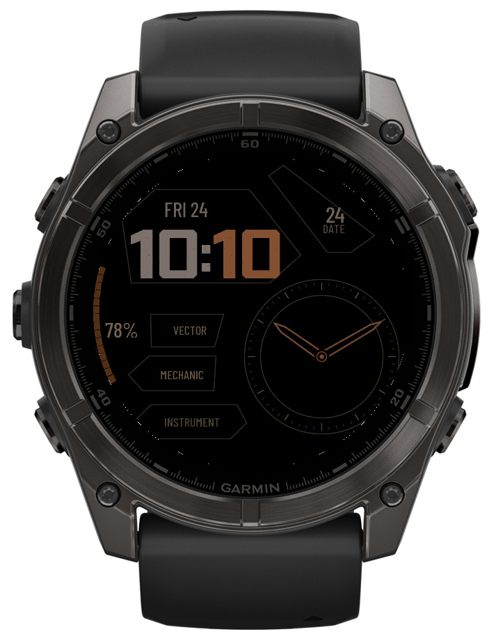 Vector Mechanic – Rugged Hybrid Watch Face · Screenshot 1