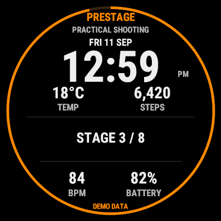Prestage Watchface · Screenshot 2