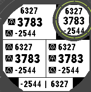 Outdoor fan multi-data field: Multi-altitude · Screenshot 1