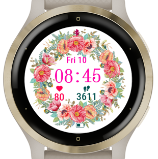 Watercolor Wreath · Screenshot 1