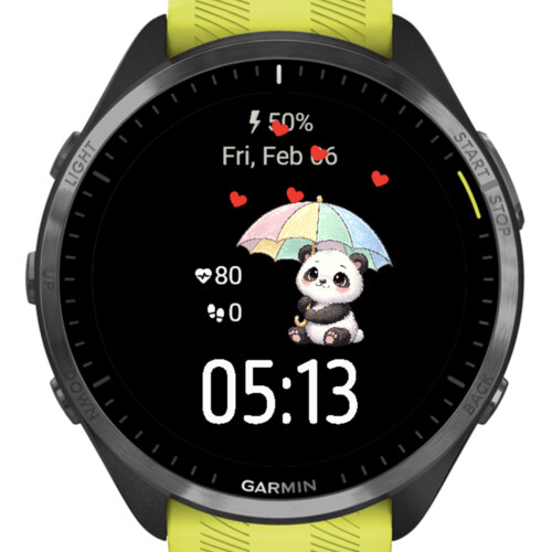 Valentine Panda Rain 3