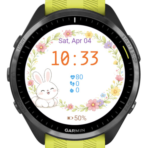 Floral Bunny 4