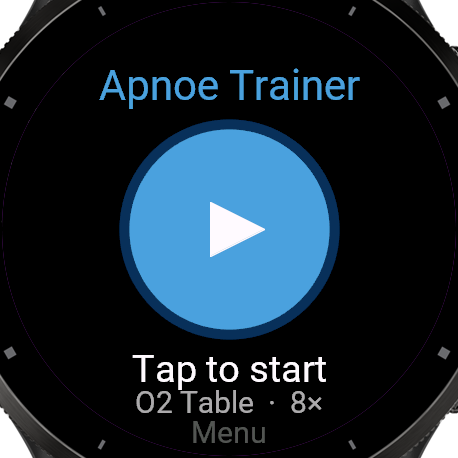 Apnoe Trainer · Screenshot 0