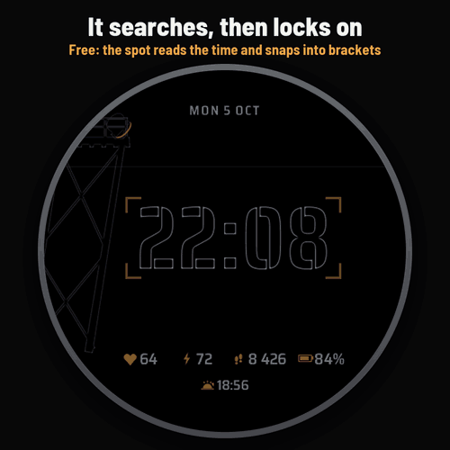 Astra Searchlight – 动态军事表盘 · Screenshot 1