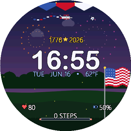 Star Spangled Banner — 4th of July Face · Screenshot 0