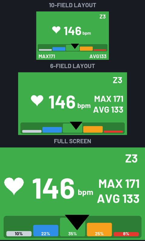 ZoneFields HR – Heart Rate Zones · Screenshot 3
