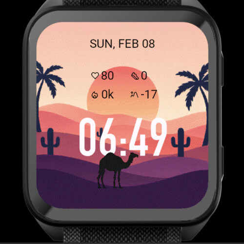 Sunset Desert Layers 4