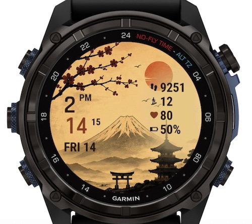 Harmony of Japan: Sakura Watch Face · Screenshot 4