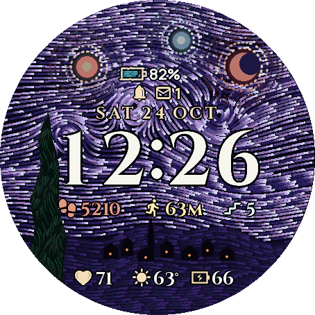 Starry Night · Στιγμιότυπο 1