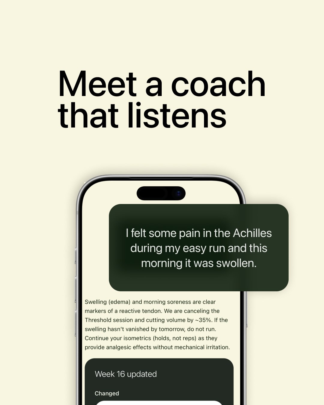 Type to Run | AI Coach & Instant Workouts · Screenshot 2