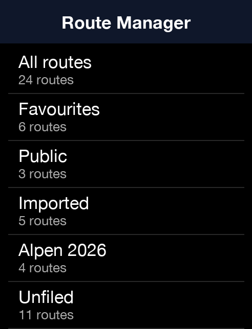 TourKit - Routes & Workouts · Screenshot 1