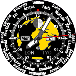 Dual Worldtimer - Swiss made since 1961 · Screenshot 2