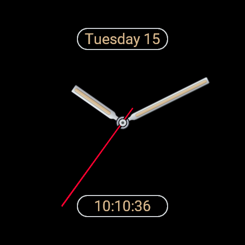 AMOLED Lines - Minimal Color Vector - Bronze · Screenshot 1