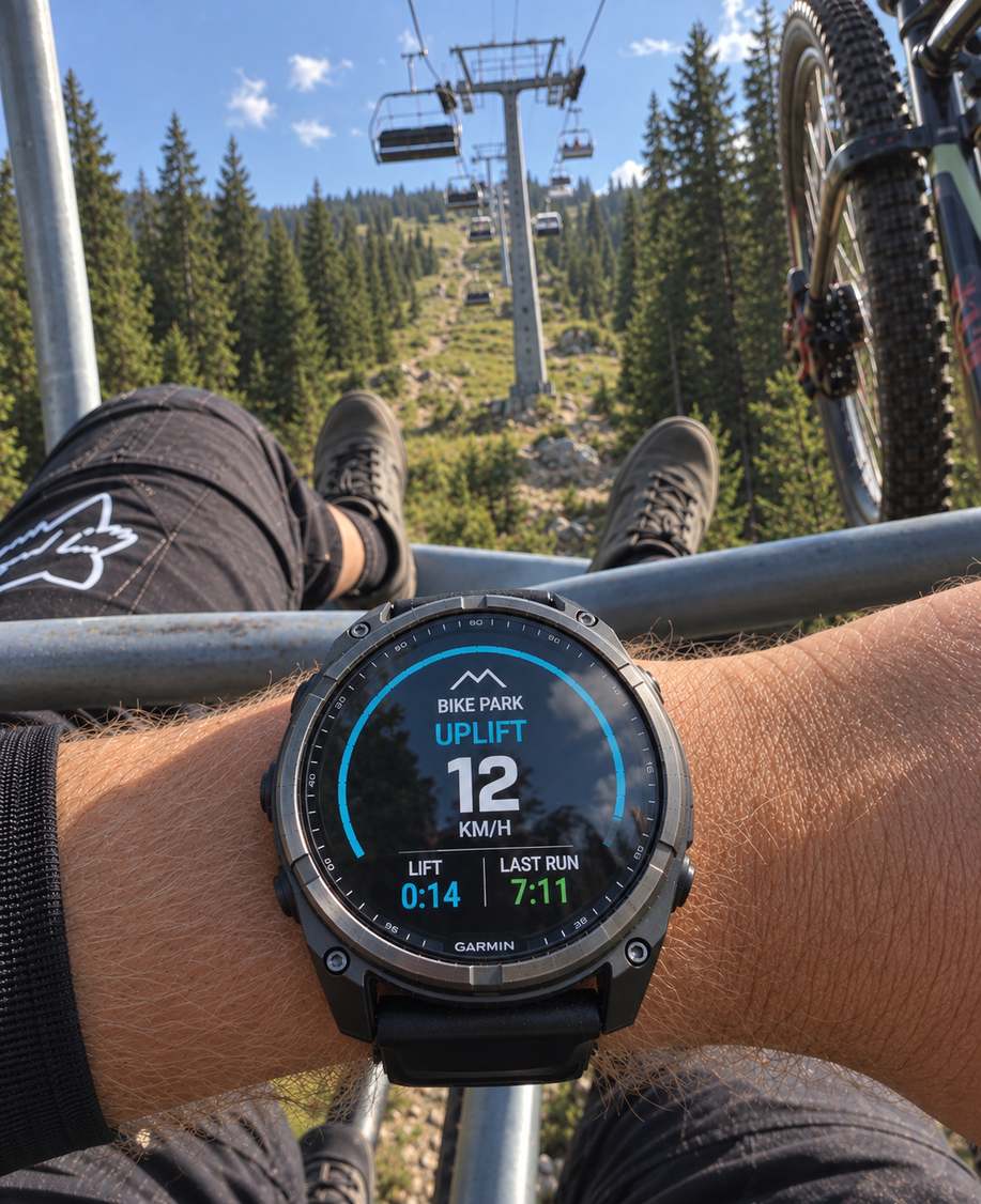 BikePark – Downhill MTB Run Tracker · Screenshot 1