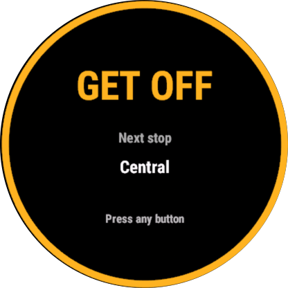 Next Depart NSW Demo · Screenshot 3