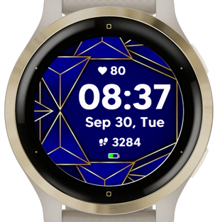 Blue Geometry · Screenshot 1