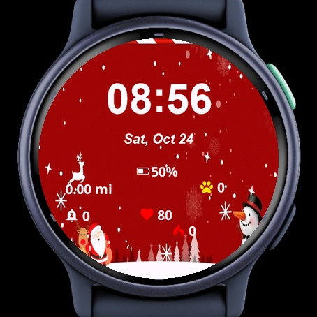 Red Christmas Background · 螢幕截圖 1