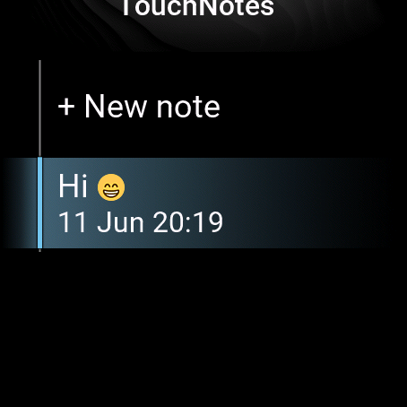 Touch Notes · Screenshot 2