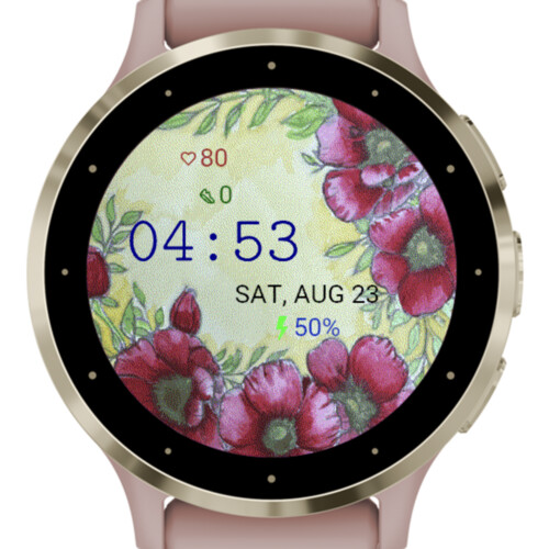 Red Flower Frame · Screenshot 0