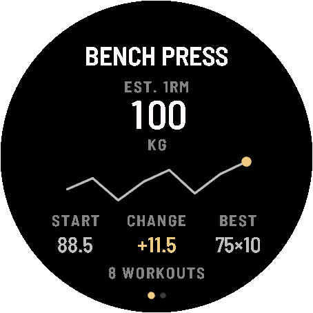 Gym Notes - Simple Strength Log · Screenshot 3