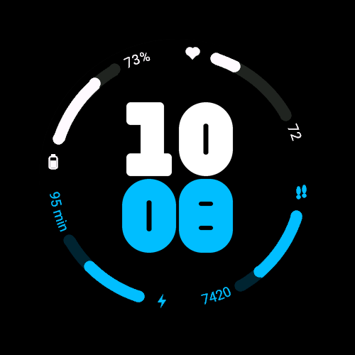 Neon Arc – Bold Digits · Screenshot 0