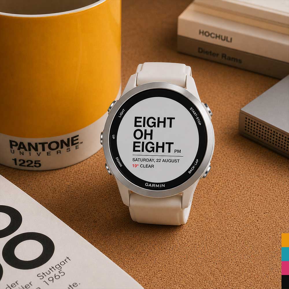 VERSAL · Word Clock Watch Face · Screenshot 1