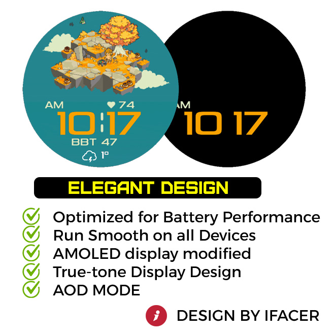 iFacer (ani003) - Sky Island · Screenshot 1