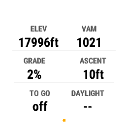 Cairn Pro - Hiking Data Field with VAM & Sunset · Screenshot 2
