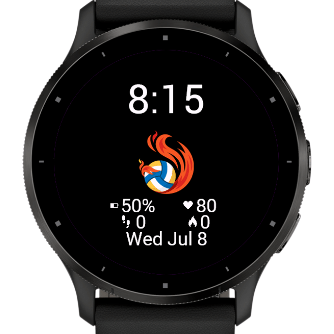 Volleyball Watch Face- Sports Stats · Screenshot 0