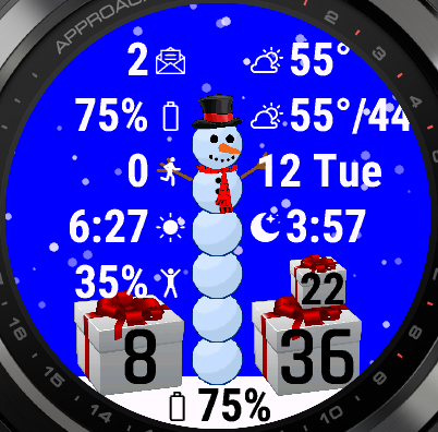 Christmas Snowman · Screenshot 2