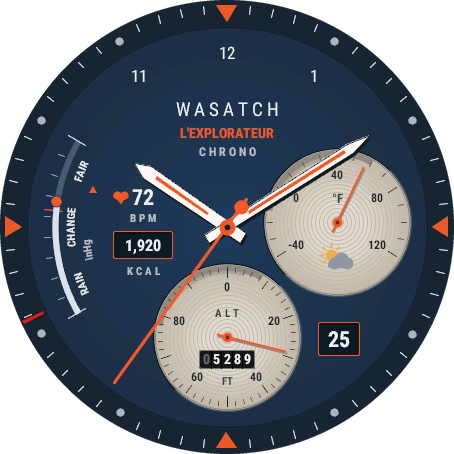 Wasatch L'Explorateur Chrono · Screenshot 1