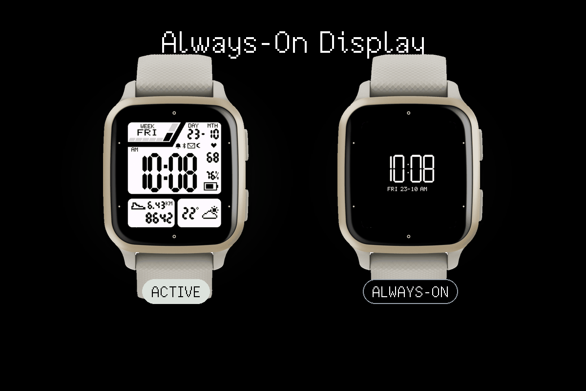 Matrix Code WR96H watch face screenshot 2