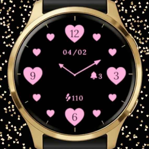 Valentine Classic - Celebration Watch Face 3
