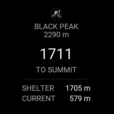 Elevation to Black Peak Vitosha · Screenshot 0