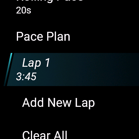Pacer paceband · Screenshot 1