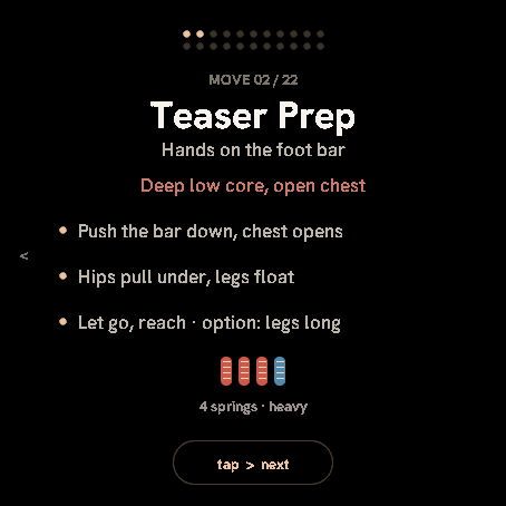 Spring - Pilates Reformer and Mat Companion · Screenshot 2