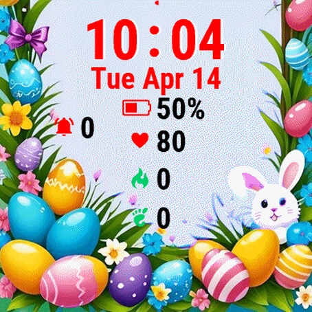 Easter Eggs Flowers 2