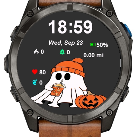 White Ghost Orange Hat Pumpkin · Screenshot 1