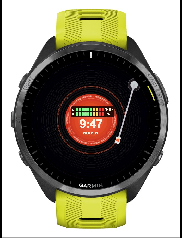 Side B — Vinyl Record Watch Face · Screenshot 1