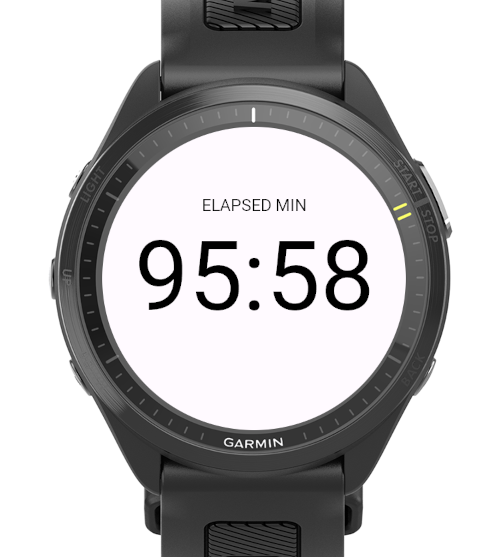 Elapsed Timer in Minutes · Screenshot 1
