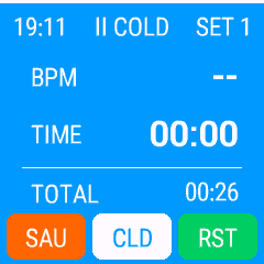 SAUNA TRACKER · Screenshot 2