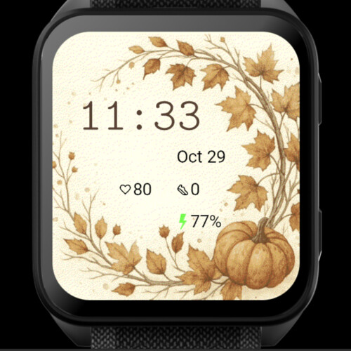 Autumn Whisper – Pumpkin Leaf · Screenshot 0
