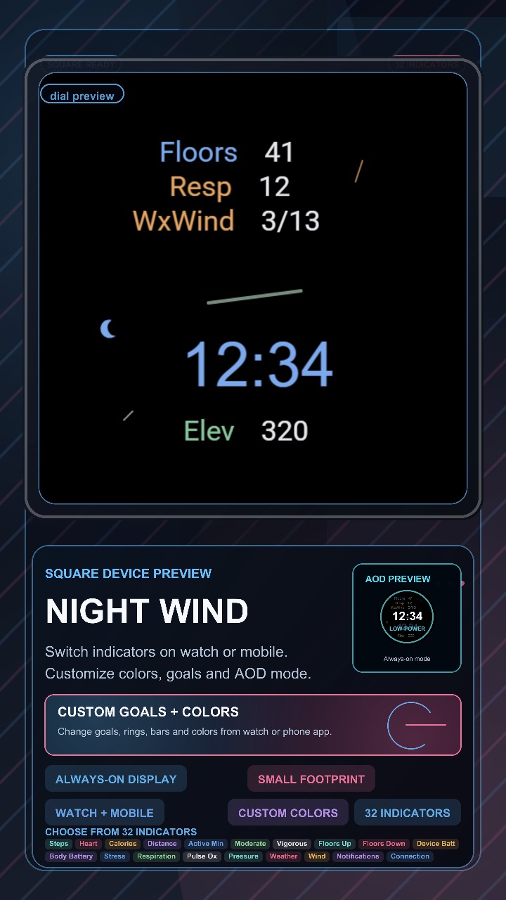 Night wind · Screenshot 3